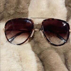 Quay Australia Tortoise Sunglasses mini